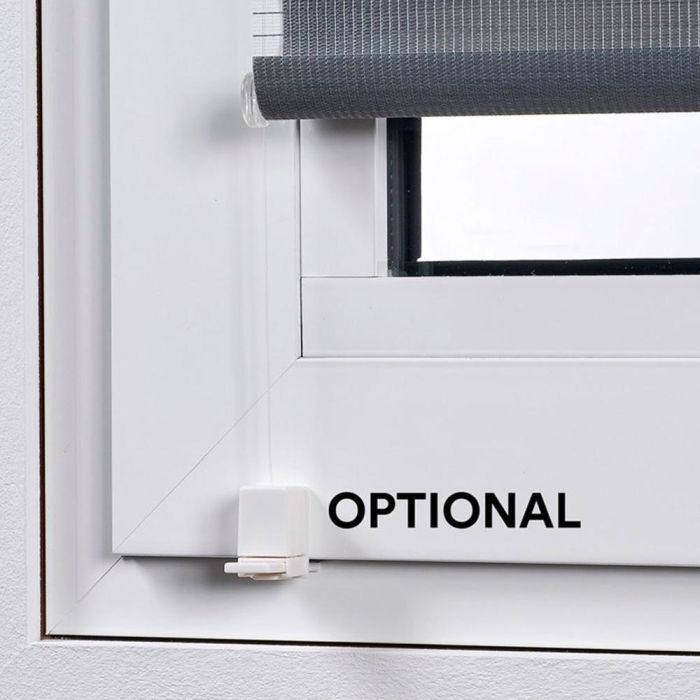 Cintacor - Stor Planet Estor Enrollable Clip&Fix Noche&Día Plata 120x180cm 4