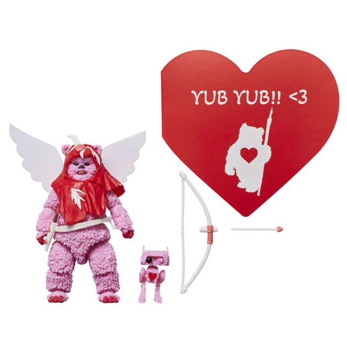 Figura Ewok Valentine's Day Edition Star Wars 15cm 1