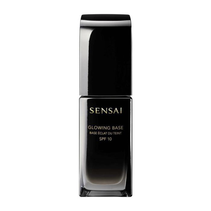 Sensai Glowing Base SPF10, Prebase de maquillaje iluminadora, para todo tipo de pieles, 30 ml