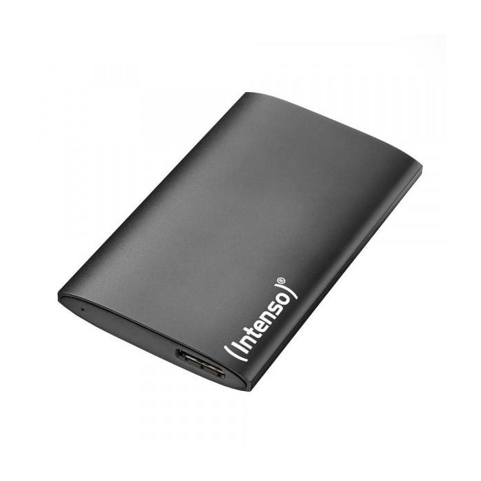 Intenso Disco Duro Externo SSD 1 TB Aluminio USB 3.2 Gen 1 Hasta 500 MB/s Compatible con Windows y MacOS