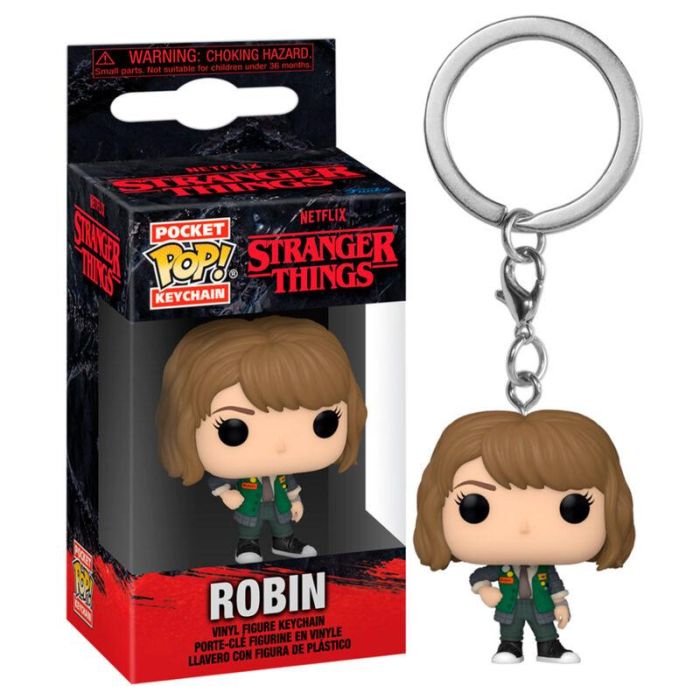 FUNKO Llavero Pocket POP Stranger Things Robin