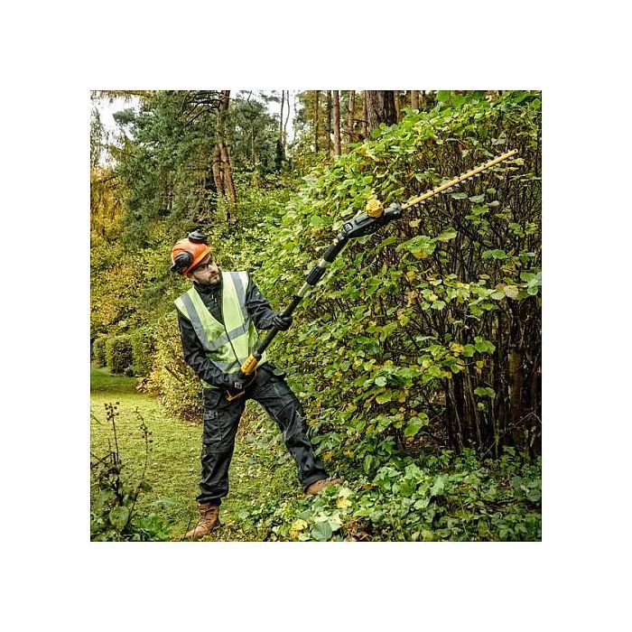 DeWALT DCMPH566N-XJ Tijera de Poda de Altura a Batería 18V, Corte 2.5 cm 2800 spm, Longitud 55 cm, 5 Ah, Negro/Amarillo 4 DeWALT DCMPH566N-XJ Tijera de Poda de Altura a Batería 18V, Corte 2.5 cm 2800 spm, Longitud 55 cm, 5 Ah, Negro/Amarillo 4