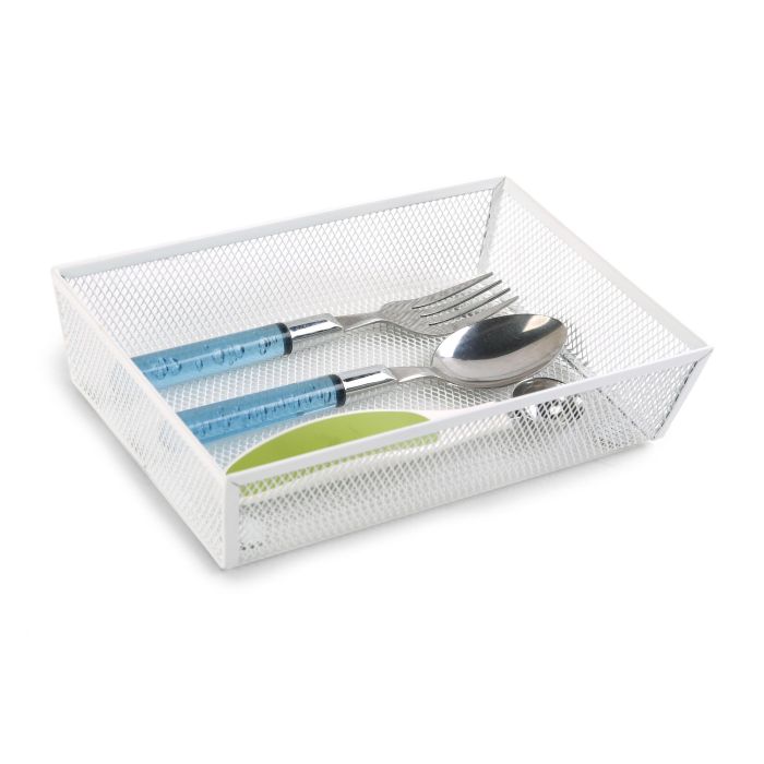 Organizador de metal Confortime 21.8 x 15.24 x 5.2 cm (12 Unidades) 1 Organizador de metal Confortime 21.8 x 15.24 x 5.2 cm (12 Unidades) 1