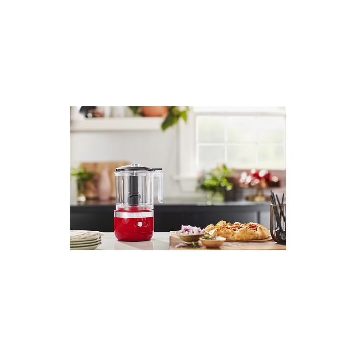 Picadora De Alimentos Inalámbrica Rojo KITCHENAID 5KFCB519 EER 2