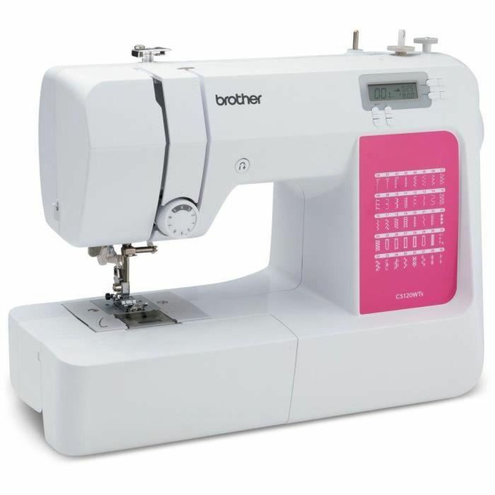 Brother BRO1697068656943 Máquina de coser electrónica CS120WTs, Pantalla LCD, LED, Velocidad 750 pts/min 0 Brother BRO1697068656943 Máquina de coser electrónica CS120WTs, Pantalla LCD, LED, Velocidad 750 pts/min 0