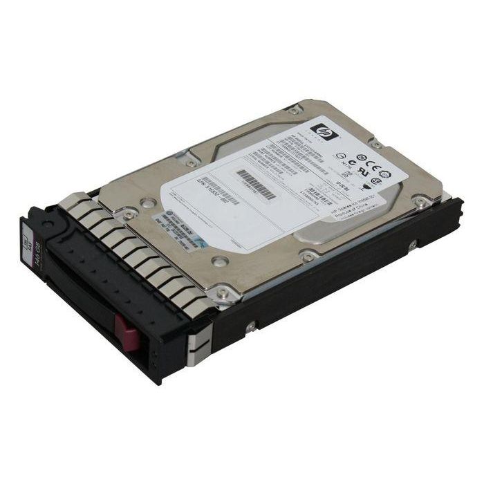 Hewlett Packard Enterprise 146GB hot-plug single-port SAS hard disk drive - 15,000 RPM, 3Gb/sec transfer rate, 3.5-inch large form factor (LFF), Enterprise Hewlett Packard Enterprise 146GB hot-plug single-port SAS hard disk drive - 15,000 RPM, 3Gb/sec transfer rate, 3.5-inch large form factor (LFF), Enterprise
