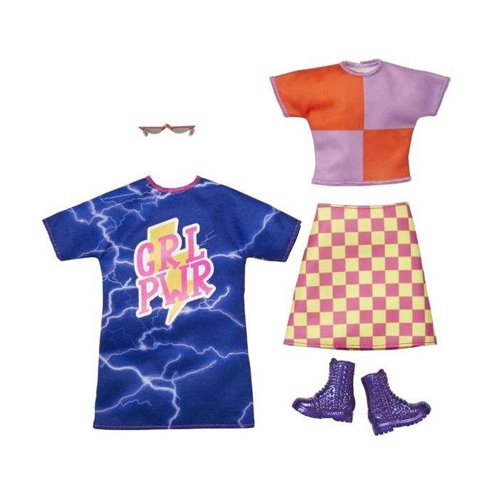 Ropa barbie pack de vestidos y accesorios looks de moda - modelos surtidos 5 Ropa barbie pack de vestidos y accesorios looks de moda - modelos surtidos 5