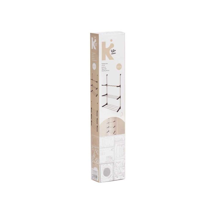 Tendedero de Puerta Plegable Kipit 3 Estantes 6.5 Metros, 7x61.5x12.5 cm (12 Unidades) 2 Tendedero de Puerta Plegable Kipit 3 Estantes 6.5 Metros, 7x61.5x12.5 cm (12 Unidades) 2