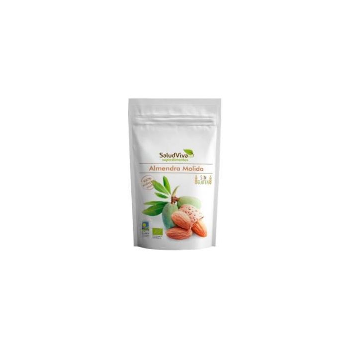 SALUD VIVA Harina de Almendra Bio 200g, Fuente de Proteínas y Fibra, Sin Gluten