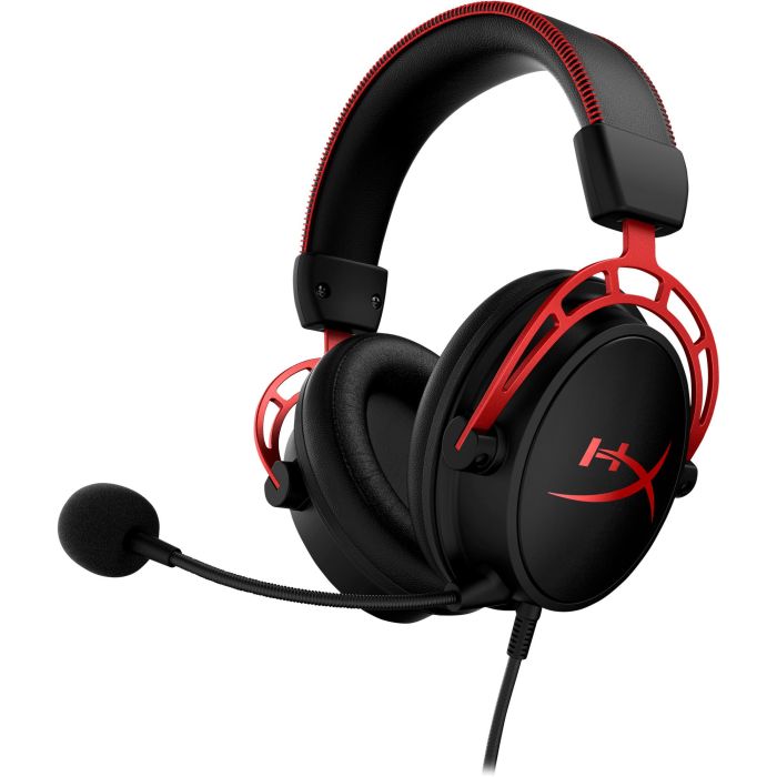 HP Cloud Alpha Gaming Headset Auriculares Diadema Color Negro Rojo Conexión Alámbrica para PC PS5 PS4 Xbox Nintendo Switch Mobile