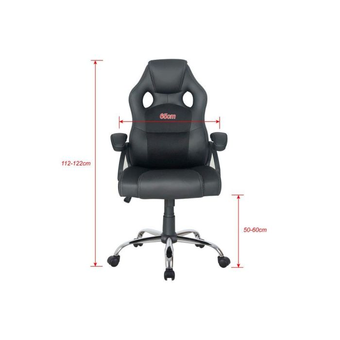 Silla Oficina Equip 651016 Negra Respaldo 5 Silla Oficina Equip 651016 Negra Respaldo 5
