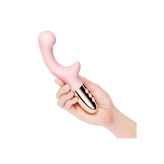 Vibrador Le Wand XO Rose Gold Dorado 12