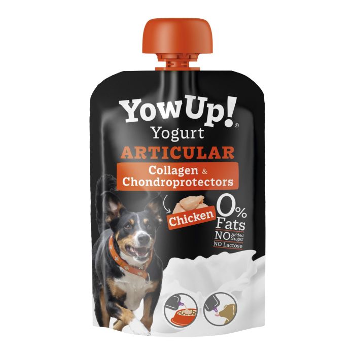 Yowup 8437023761106 Yogur Articular para Perro de Pollo con Condroprotectores y Cúrcuma, 115g x 10 Unidades 3 Yowup 8437023761106 Yogur Articular para Perro de Pollo con Condroprotectores y Cúrcuma, 115g x 10 Unidades 3