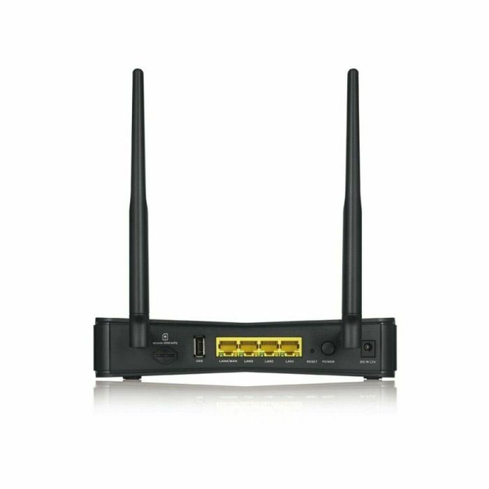 Zyxel LTE3301-PLUS Router de sobremesa inalámbrico 4G LTE-A Doble Banda (2.4/5GHz) Wi-Fi 5 Gigabit Ethernet SIM USB Negro 2