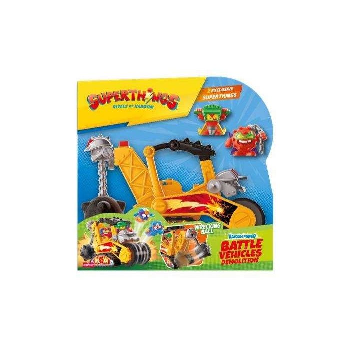 Magic Box Figura Superthings S Battle Vehiculo Demolición. Incluye 2 Figuras Exclusivas. 20x19,5x9,2 cm 0 Magic Box Figura Superthings S Battle Vehiculo Demolición. Incluye 2 Figuras Exclusivas. 20x19,5x9,2 cm 0