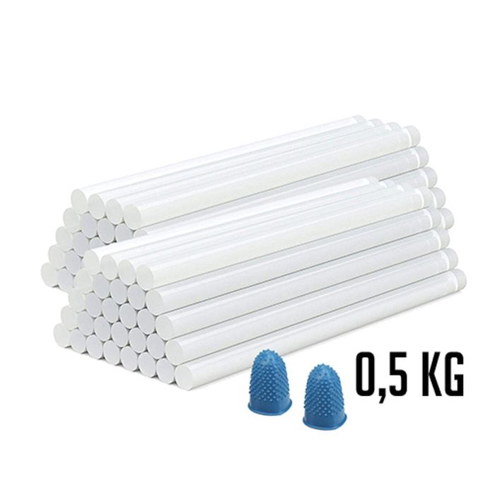 Pegamento de barra Ferrestock Ø 7 mm Transparente (60 unidades) 5 Pegamento de barra Ferrestock Ø 7 mm Transparente (60 unidades) 5