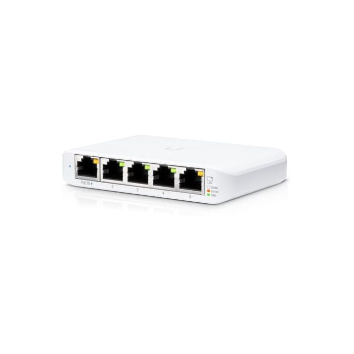 Ubiquiti USW-Flex-Mini Switch Gestionado Gigabit Ethernet 5 Puertos PoE Blanco 3-pack 0 Ubiquiti USW-Flex-Mini Switch Gestionado Gigabit Ethernet 5 Puertos PoE Blanco 3-pack 0