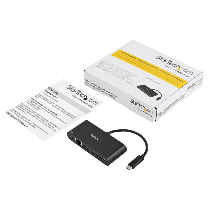 Adaptador de Red Startech US1GC303APD Negro 4