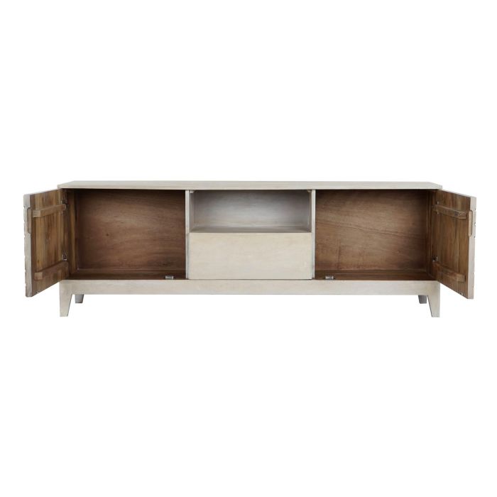 Mueble de TV DKD Home Decor Beige Metal Madera de mango 175 x 40 x 60 cm 3 Mueble de TV DKD Home Decor Beige Metal Madera de mango 175 x 40 x 60 cm 3