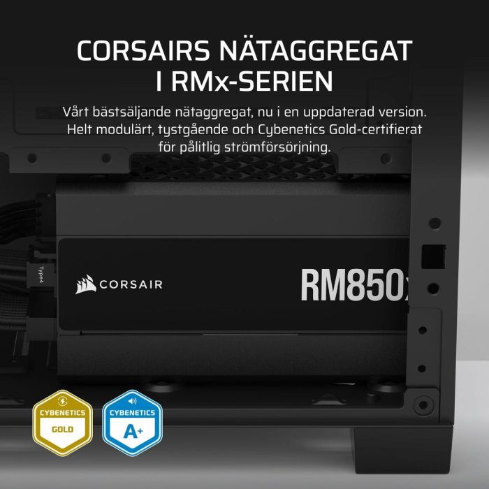 Fuente de Alimentación Corsair 850 W 80 Plus Gold 15 Fuente de Alimentación Corsair 850 W 80 Plus Gold 15