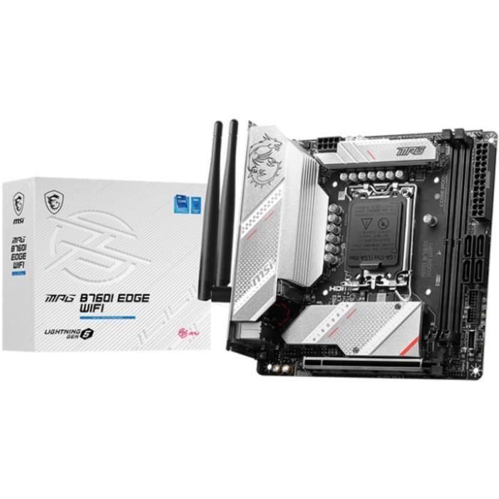 Placa base MSI MPG B760I EDGE WIFI Intel B760 LGA 1700 mini ATX 0 Placa base MSI MPG B760I EDGE WIFI Intel B760 LGA 1700 mini ATX 0