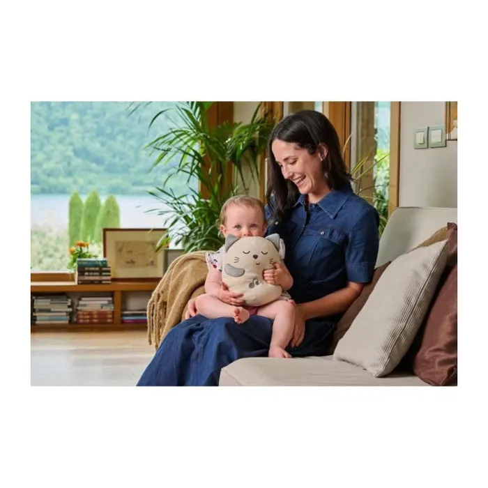 Chicco CHI1722591336988 Gatito de Peluche Gris - Desde el Nacimiento 1 Chicco CHI1722591336988 Gatito de Peluche Gris - Desde el Nacimiento 1