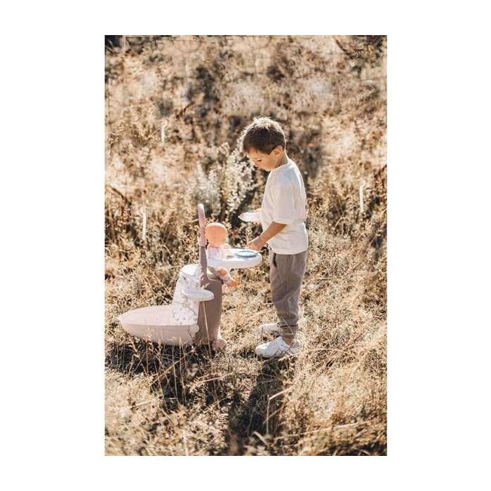 Smoby Trolley Baby Nurse 3 en 1 Maleta, Trona y Cuna para Muñecas hasta 42 cm. 62x25,5x25,5 cm 3