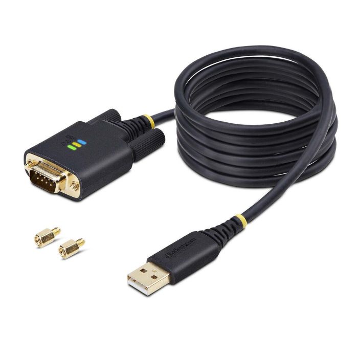 Adaptador USB Startech 1P6FFCN-USB-SERIAL Negro 2 m 1