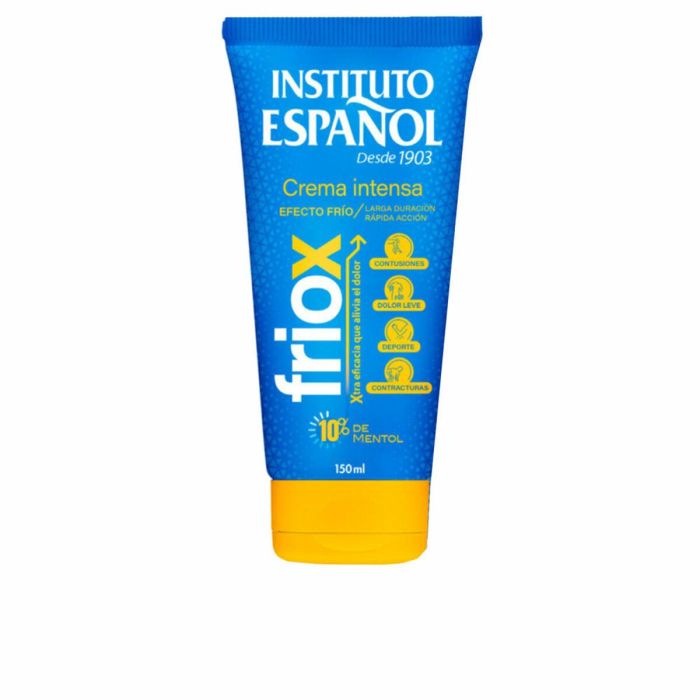 Instituto Español FRIOX Crema Intensa 150 ml - Alivio Muscular con Efecto Frío, 10% Mentol