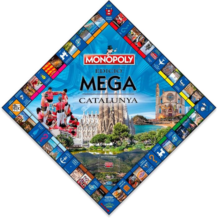 Monopoly Mega Cataluña B6602 Hasbro Gaming 2