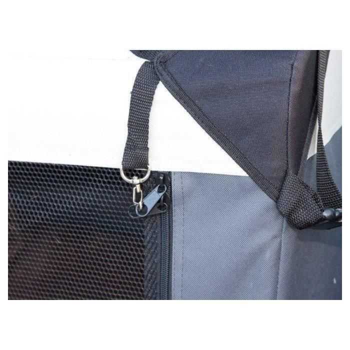 Caja de transporte - KERBL - Journey - 81 x 58 x 58 cm - Gris / Beige 2 Caja de transporte - KERBL - Journey - 81 x 58 x 58 cm - Gris / Beige 2