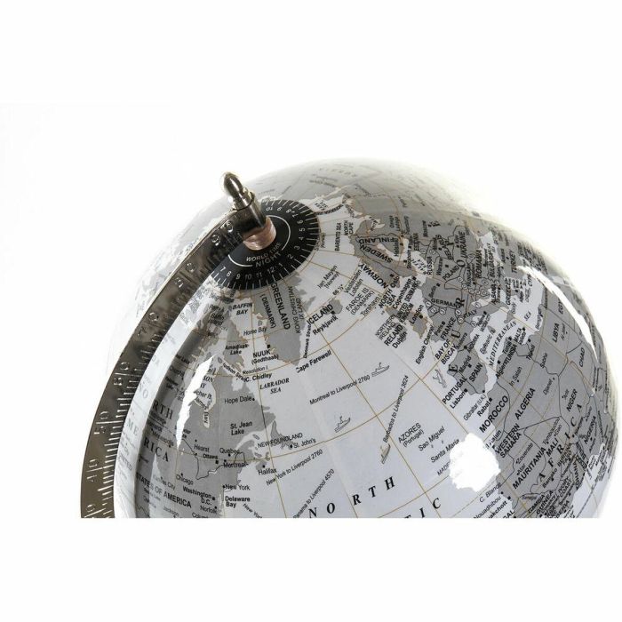 Globo Terraqueo DKD Home Decor Blanco Metal Plástico 27 x 25 x 61 cm 2 Globo Terraqueo DKD Home Decor Blanco Metal Plástico 27 x 25 x 61 cm 2