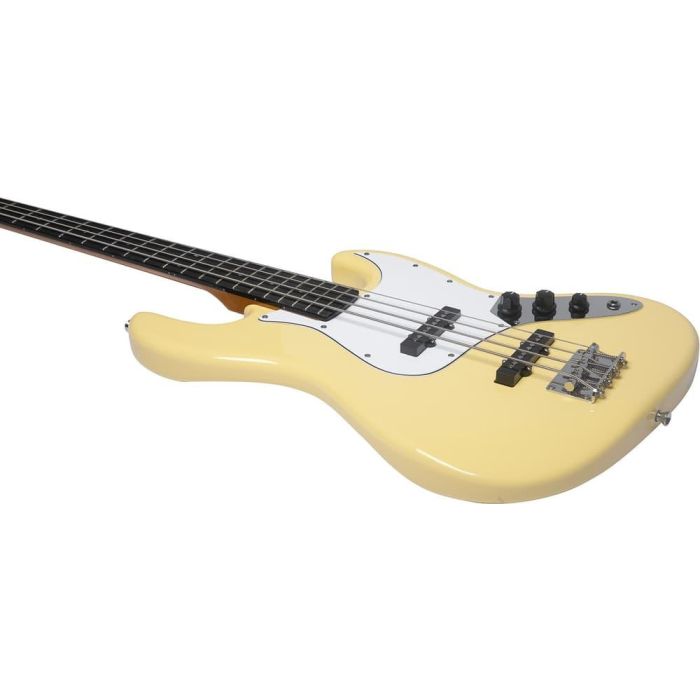 Bajo Eléctrico Eko Starter Jb300 Tipo Jazz - Crema 3