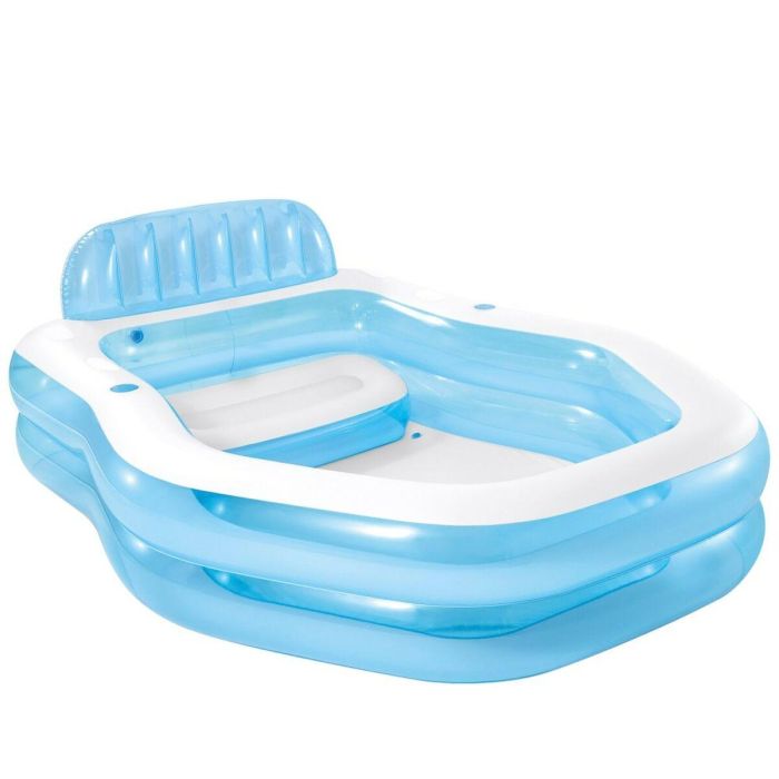 Piscina Hinchable Intex Azul 530 l 229 x 135 x 191 cm (2 Unidades) 4