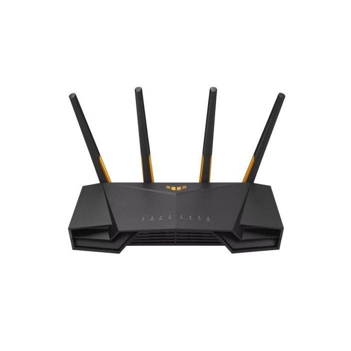 Asus 90IG07Q0-MO3100 Router Gaming TUF AX4200 WiFi 6 Inalámbrico Doble Banda 2.4/5GHz 4200Mbps 4 Antenas Puerto 2.5G LAN 0 Asus 90IG07Q0-MO3100 Router Gaming TUF AX4200 WiFi 6 Inalámbrico Doble Banda 2.4/5GHz 4200Mbps 4 Antenas Puerto 2.5G LAN 0