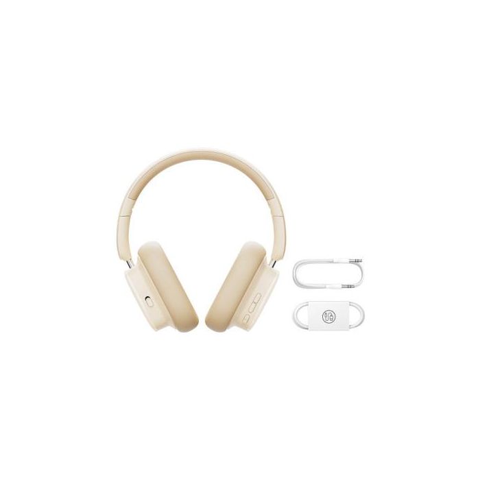BASEUS Bowie H1i Auriculares Inalámbricos Bluetooth 5.3 Supraaural Blanco