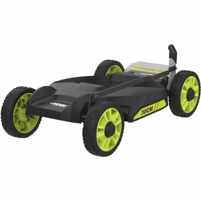 Ryobi RY18LMC30A-120 Cortacésped Autopropulsado 18V, Ancho de Corte 30cm, Función Mulching, Batería de Litio + Cargador 3