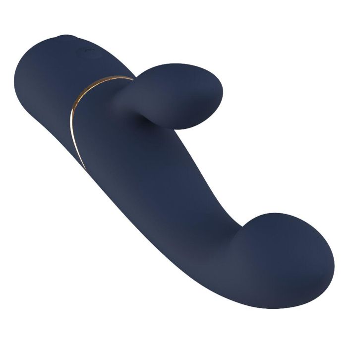 Vibrador Doble Estimulación Dream Toys Goddess Collection Azul 6 Vibrador Doble Estimulación Dream Toys Goddess Collection Azul 6