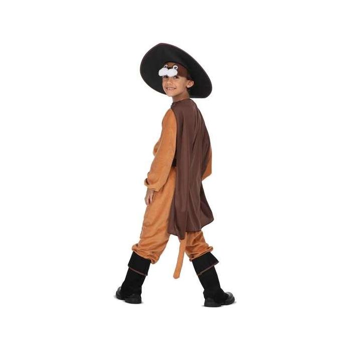 Disfraz gato con botas sombrero, máscara, capa, mono, cinturón, cola y polainas talla 10-12 y 3 Disfraz gato con botas sombrero, máscara, capa, mono, cinturón, cola y polainas talla 10-12 y 3
