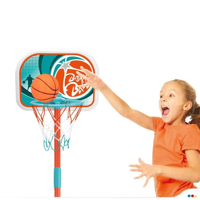 Canasta de Baloncesto Colorbaby 33 x 106 x 29 cm (4 Unidades) 4 Canasta de Baloncesto Colorbaby 33 x 106 x 29 cm (4 Unidades) 4