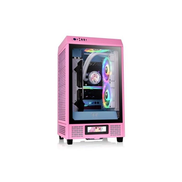 Thermaltake LCD Panel Kit Bubble Pink for The Tower 200 Bubble Pink 4
