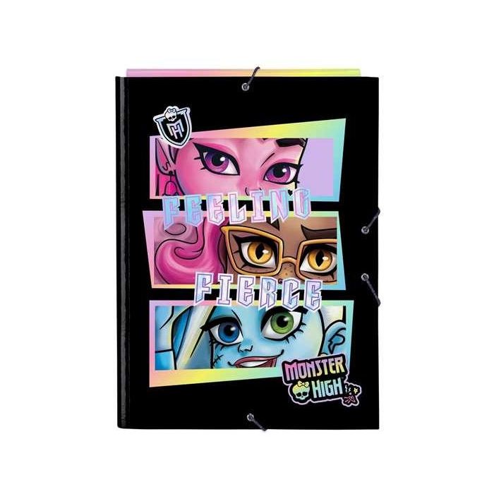 Safta Carpeta Con Gomas Folio 3 Solapas Monster High "Creep" 2 Safta Carpeta Con Gomas Folio 3 Solapas Monster High "Creep" 2