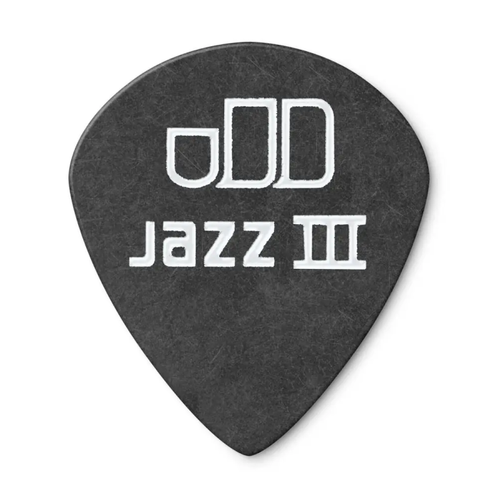 Dunlop 72 Púas Tortex III Pitch Black Jazz - 0,50 Mm 2