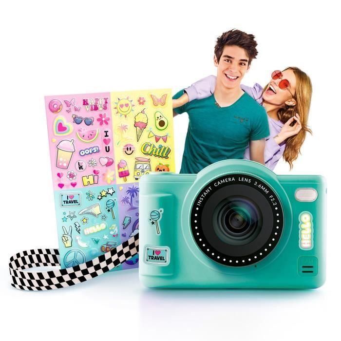 Canal Toys - Creador de Fotos - Cámara Digital Pop Color Verde - Con Tarjeta SD de 32GB incluida 2 Canal Toys - Creador de Fotos - Cámara Digital Pop Color Verde - Con Tarjeta SD de 32GB incluida 2