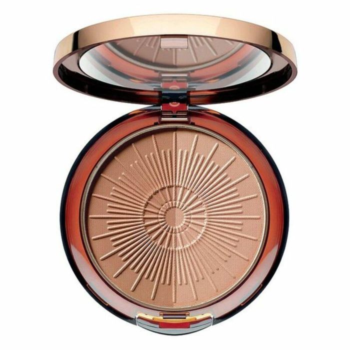 Artdeco BRONZING POWDER COMPACT #80-natural Polvo Bronceador Compacto Recargable Long Lasting, Efecto Natural Radiante, Vit. E, 10g 1