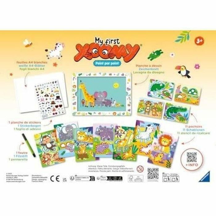 Ravensburger RAV00023752 Mi primer Xoomy: Juego de Dibujo Punto a Punto para Mis Primeros Dibujos, Ocio Creativo +3 Años 2 Ravensburger RAV00023752 Mi primer Xoomy: Juego de Dibujo Punto a Punto para Mis Primeros Dibujos, Ocio Creativo +3 Años 2