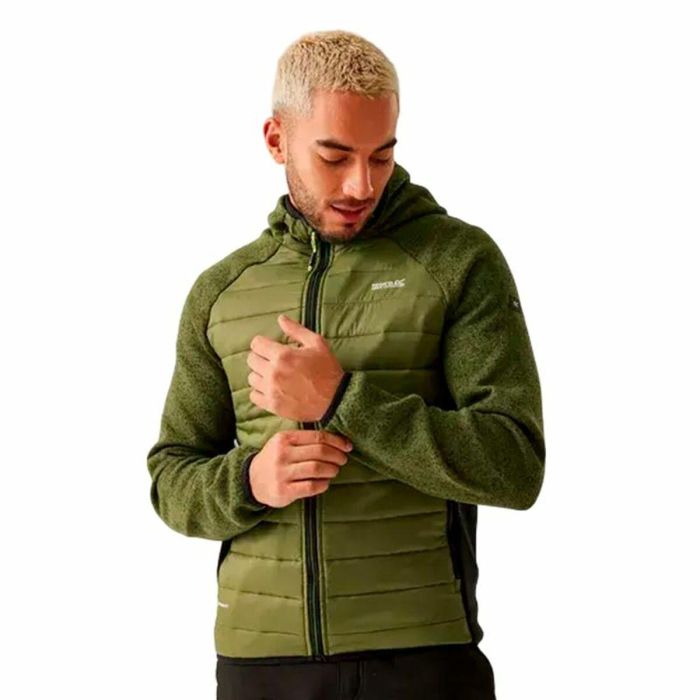 Chaqueta Deportiva para Hombre Regatta Newhill Hybrid Verde 0 Chaqueta Deportiva para Hombre Regatta Newhill Hybrid Verde 0