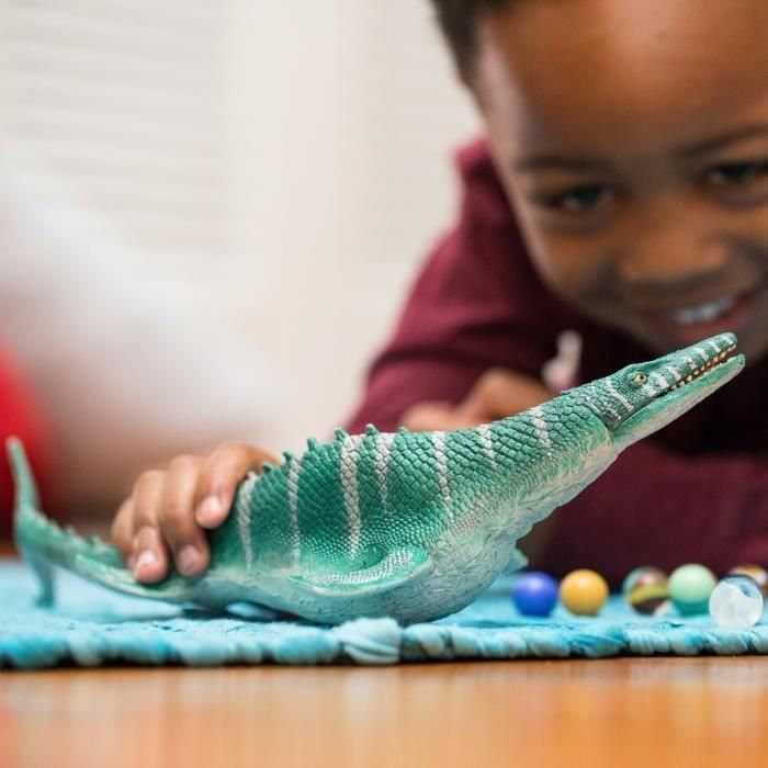 Schleich Mosasaurus DINOSAURS - Figura de Colección Realista de Dinosaurio Acuático con Mandíbulas Móviles y Dientes Afilados 2
