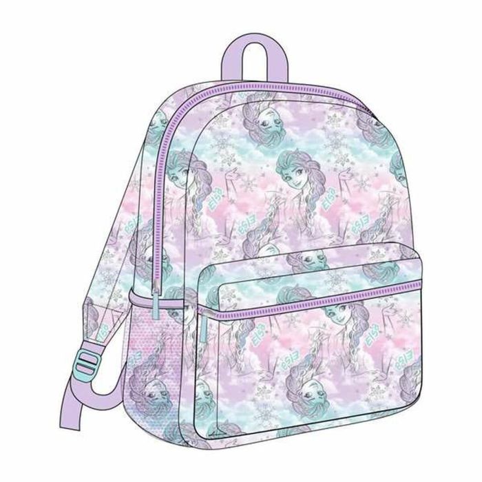 Mochila infantil tiempo libre estampado frozen 23.0 x 33.0 x 9.0 cm