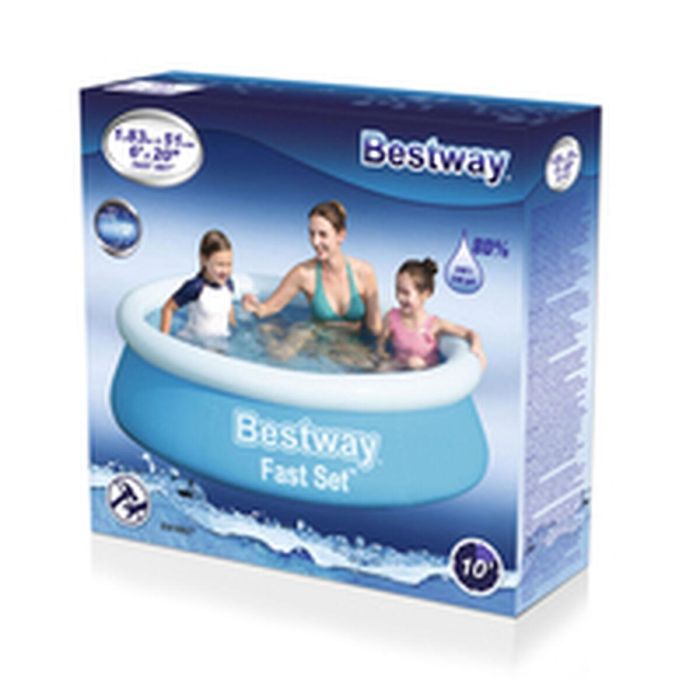 Bestway Piscina modelo Fast Set Ø183x51cm 940 litros, ideal para niños, fácil montaje, material resistente Tritech 7 Bestway Piscina modelo Fast Set Ø183x51cm 940 litros, ideal para niños, fácil montaje, material resistente Tritech 7